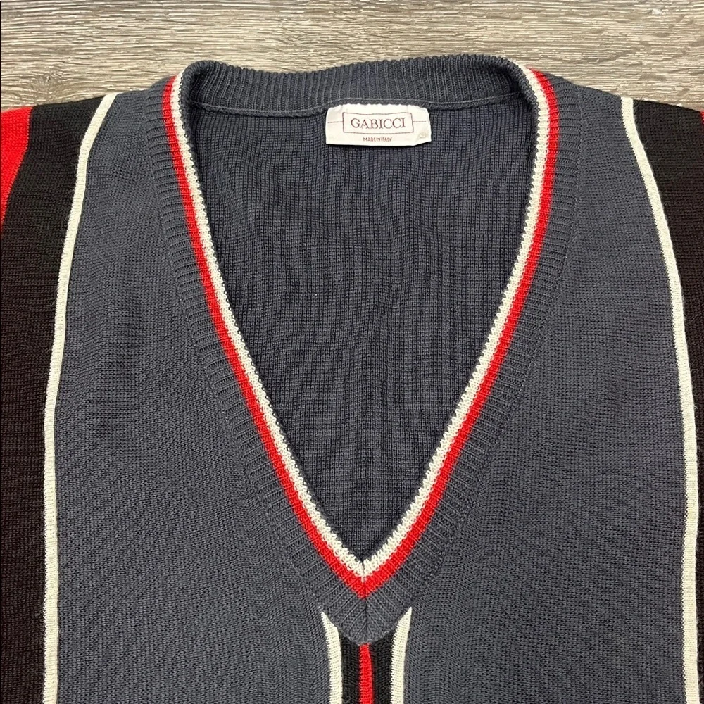 Mens Gabicci made in Italy vintage 80’s sweater size large